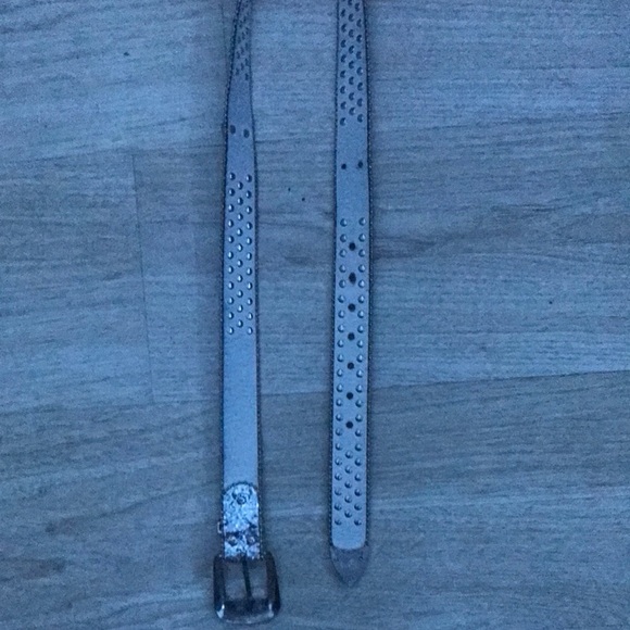 Silver Rhinestone Belt - Picture 2 of 2